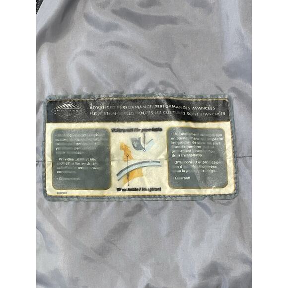 COLUMBIA SPORTSWEAR Waterproof Green/Gray Jacket With Hood Women's Size Small - Picture 14 of 15